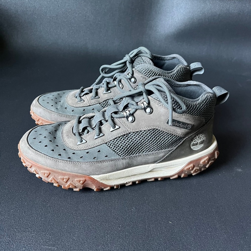 Timberland Greenstride Motion 6 Mid Hiking Trail Boots Mens 10 Grey Gorpcore